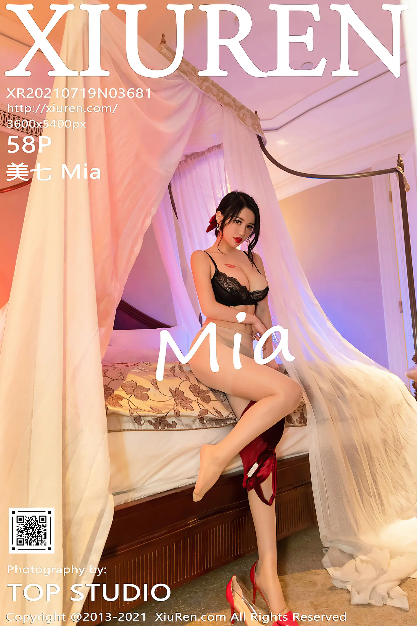 [XiuRen秀人网]No.3681_模特美七Mia私房红色低胸连身裙秀丰满身材傲人豪乳诱惑写真58P-秀人网 - XiuRen.Xyz